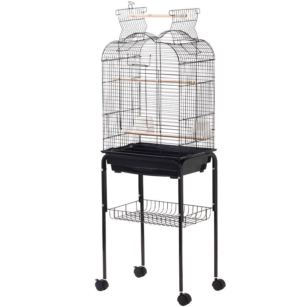 【小鳥〜中型鳥さん用】眺めのいい♬ゆったりバードスタンド 小鳥〜中型鳥さん用】眺めのいい♬ゆったりバードスタンド