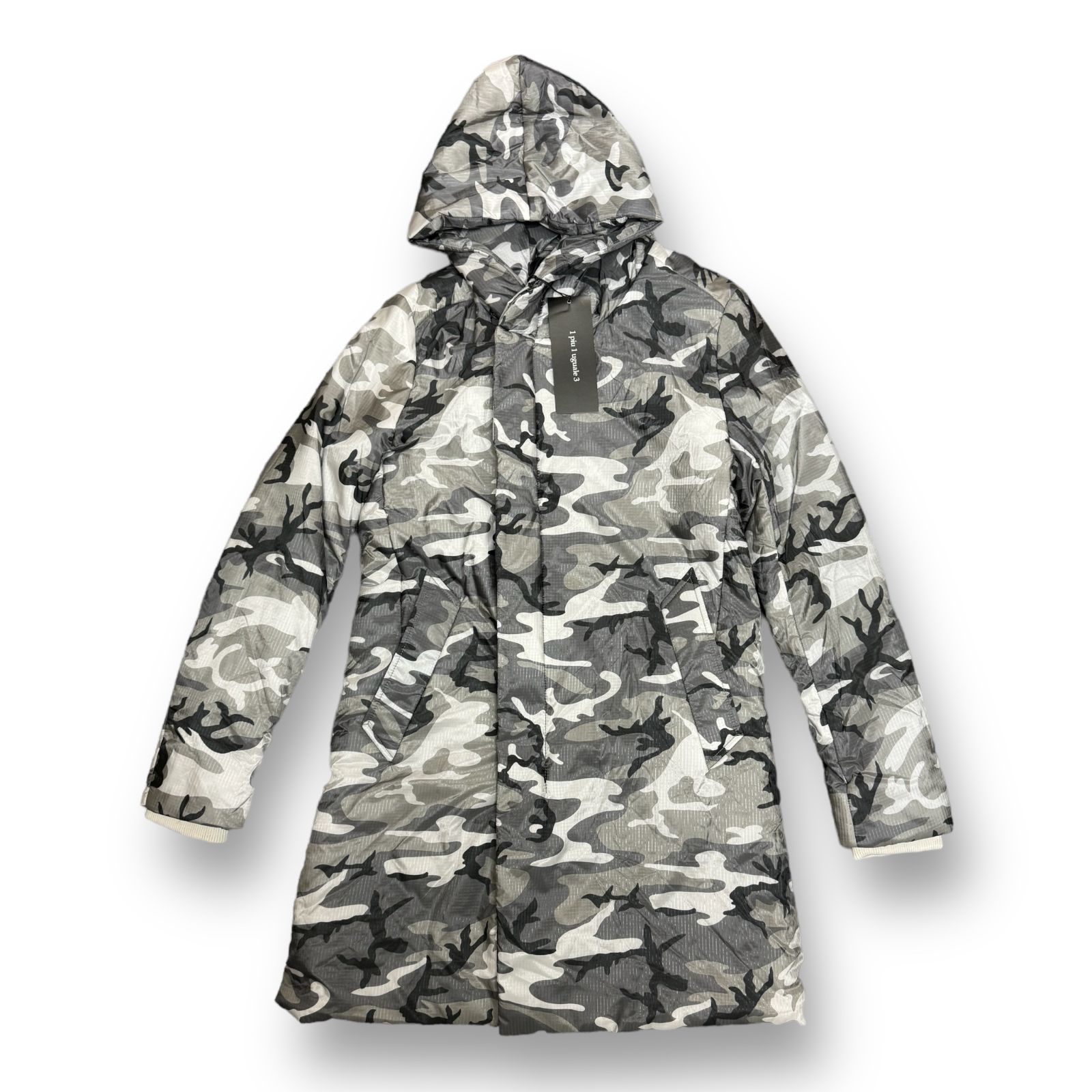 定価143000円 未使用品 1piu1uguale3 NEXT WRAP HOODED カモフラ