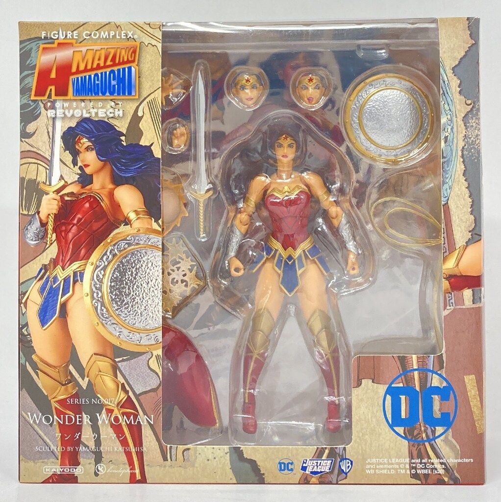 海洋堂 AMAZING YAMAGUCHI JUSTICE LEAGUE WONDER WOMAN 017