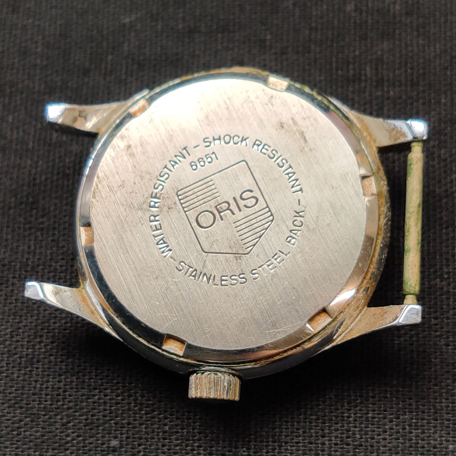 M660 ◇ORIS 6651 手巻き◇ 腕時計 不動 ジャンク品 - メルカリ