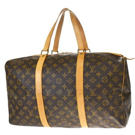 【中古】 ルイヴィトン LOUIS VUITTON サック スープル 45 ボストンバッグ 旅行かばん ハンド モノグラム レザー M41624 78BQ483