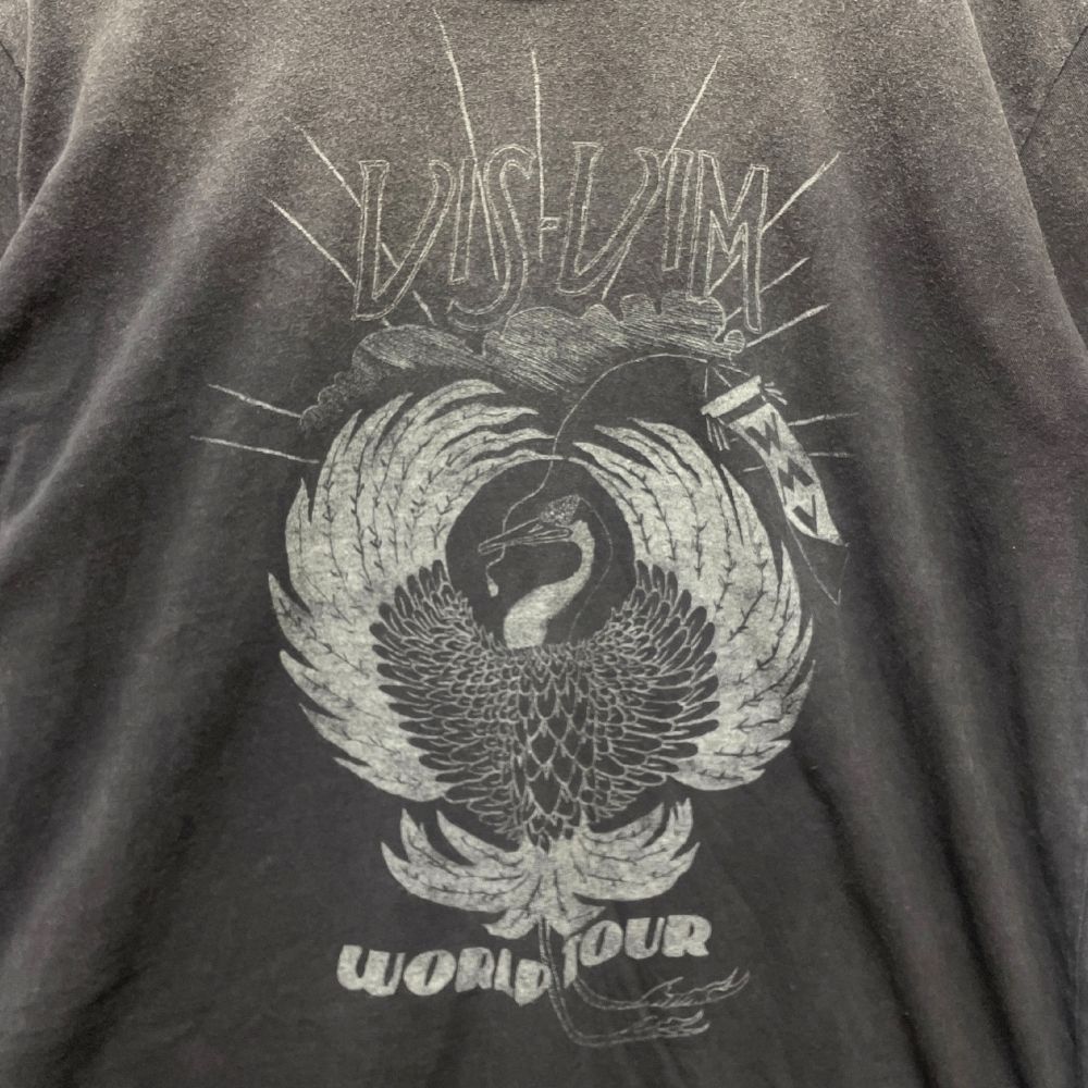 VISVIM - WMV VISVIM ビズビム 品番 323205010003 レディース BOX TEE S/S CRASH W 加工 半袖Ｔシャツ チャコール系 サイズ3 正規品 / 50015 WMV VISVIM ビズビム 品番 323205010003 レディース BOX TEE S/S