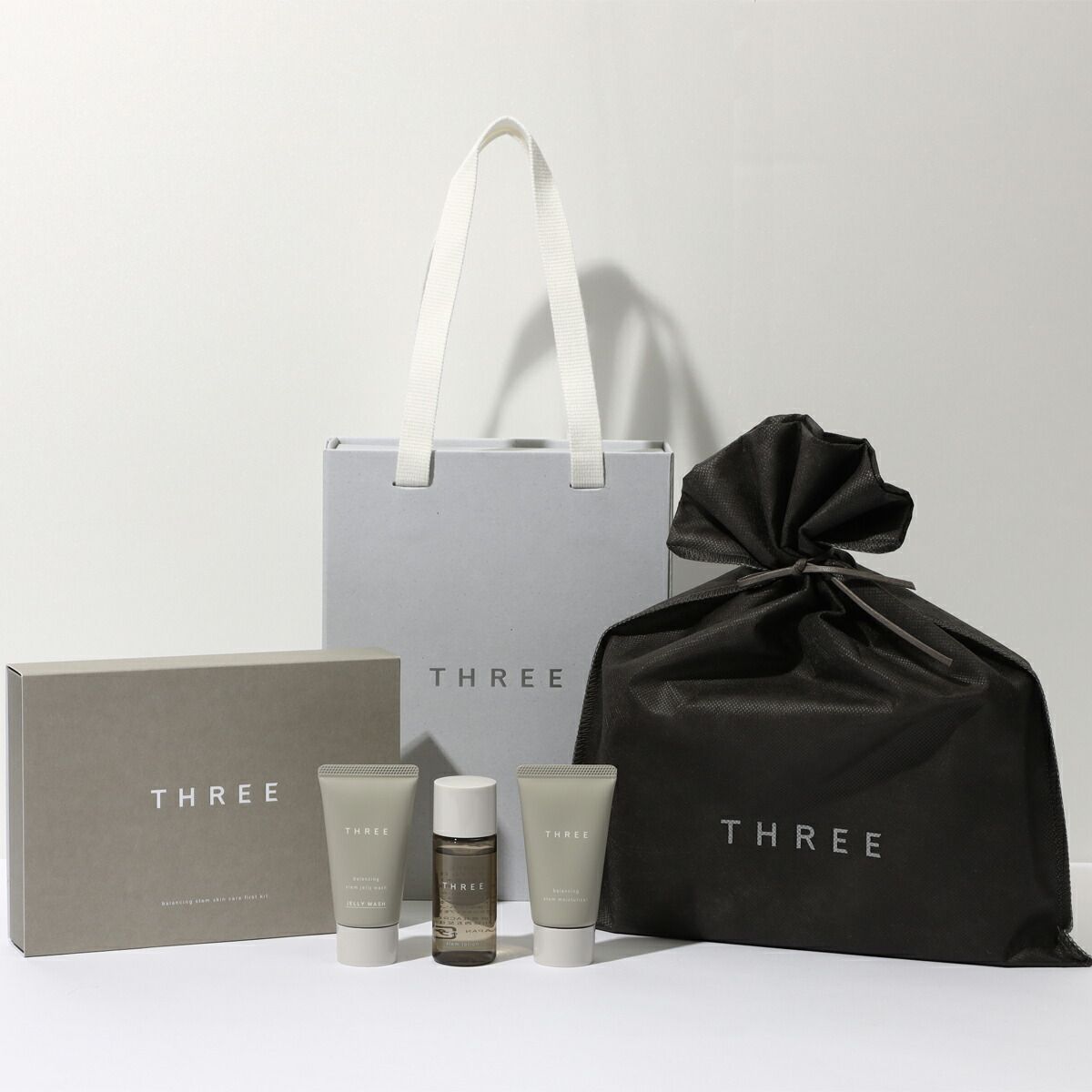 スリー THREE メンズ コスメセット 化粧品 バランシングステム 