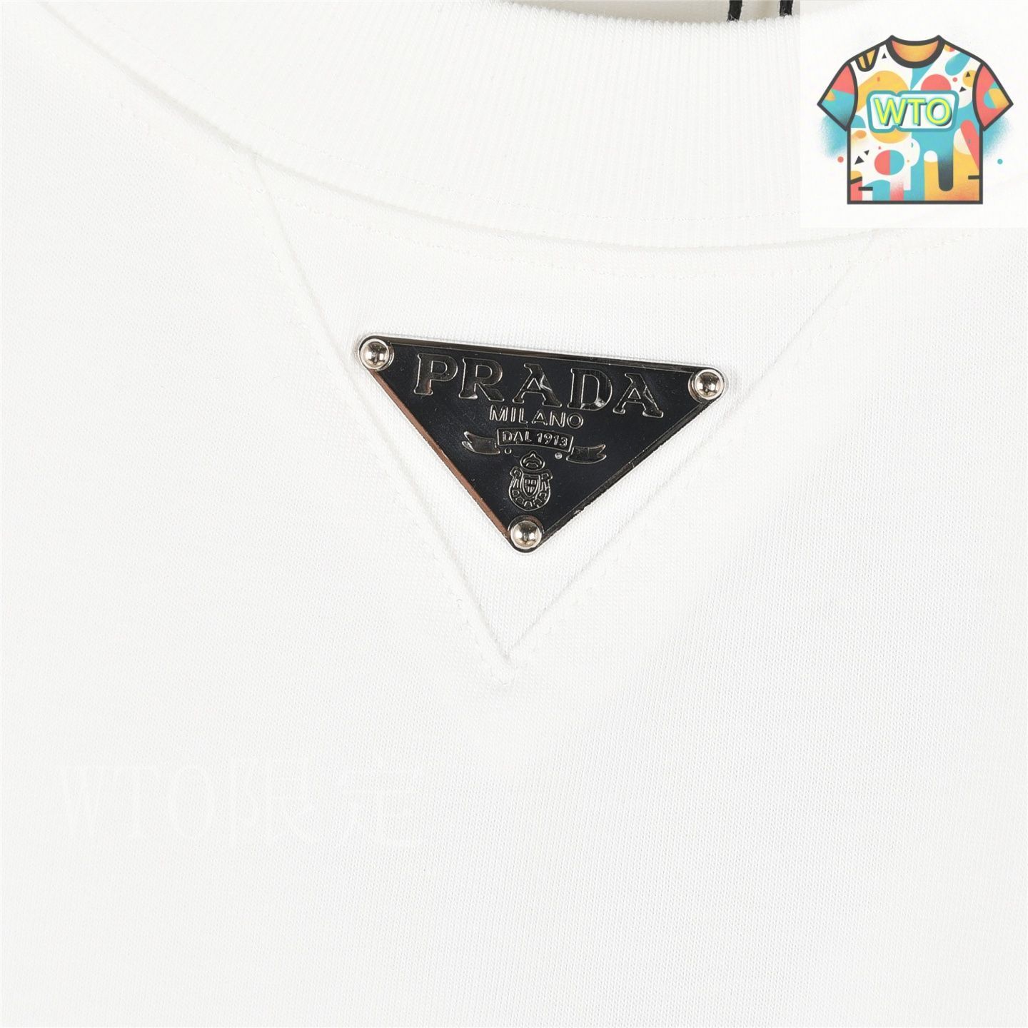 プラダ PRADA UJM492 S221 11CD Tシャツ【中古】 
