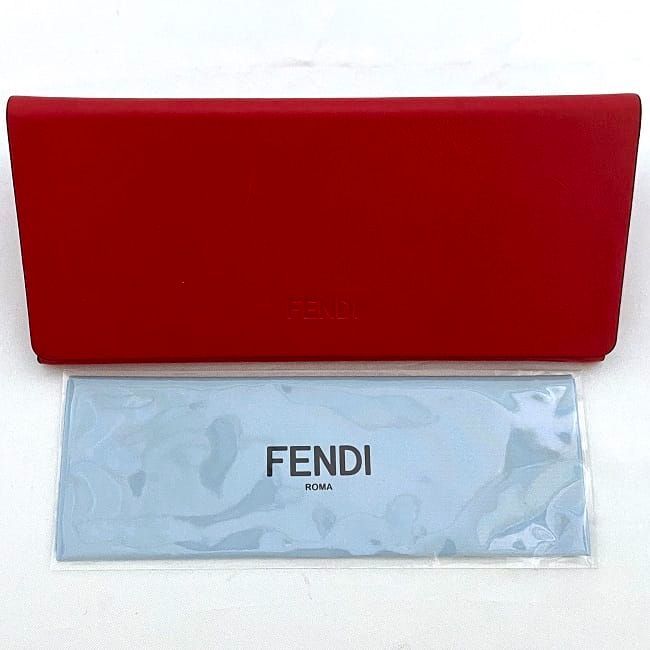 フェンディ サングラス グレー ネイビーブルー FF M0017 美品 - メルカリ
