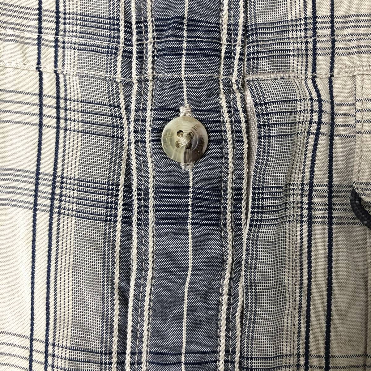 古着 ザノースフェイス THE NORTH FACE 半袖 チェックシャツ メンズM 