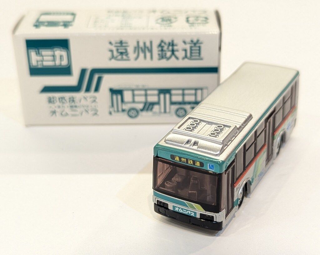 トミー トミカ 遠鉄百貨店オリジナル 遠州鉄道 超低床バス オムニバス