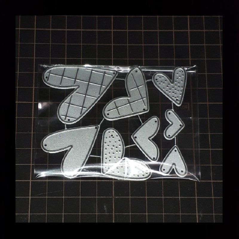 A*m☆❁¨̮　文字付きくまいっぱいセット♡カッティング ダイ Kiki様専用 文字付きくまいっぱいセット♡カッティング ダイ