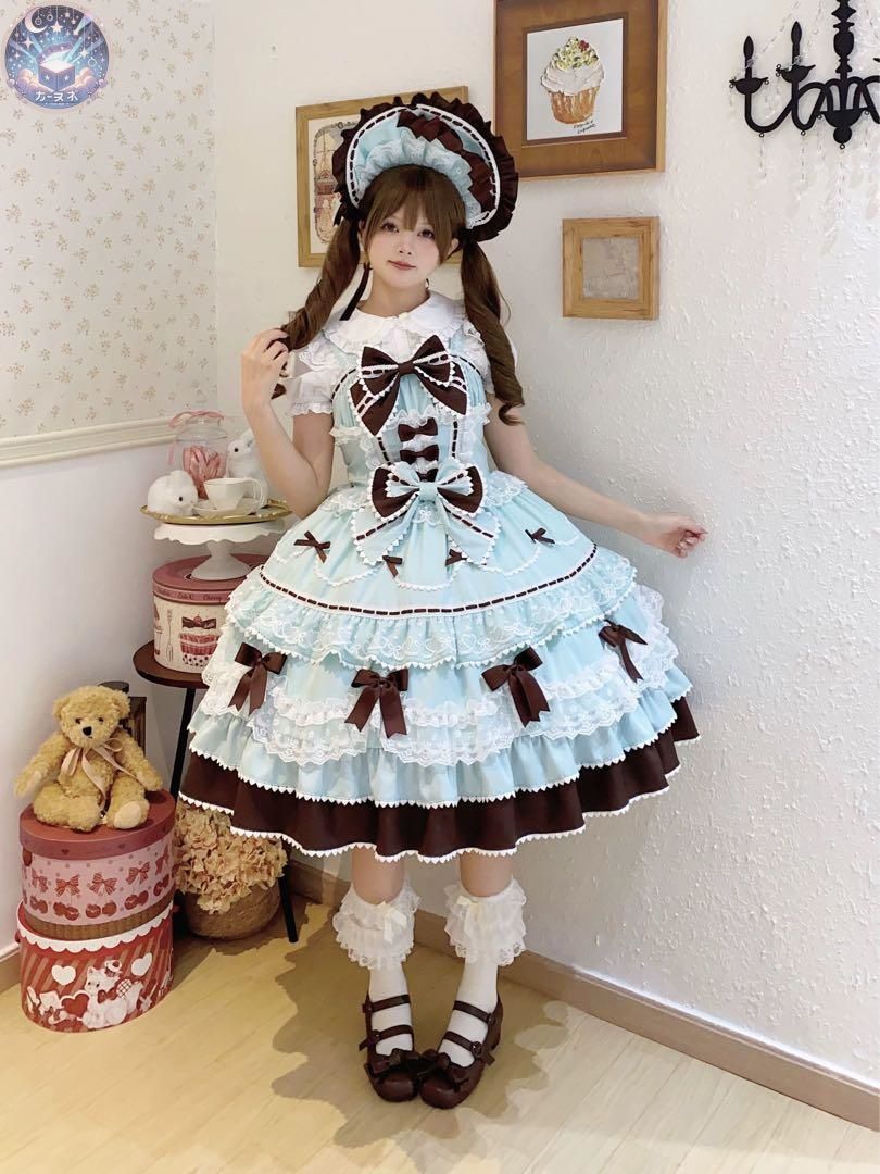 フォンダンケーキ ロリィタドレスセット
