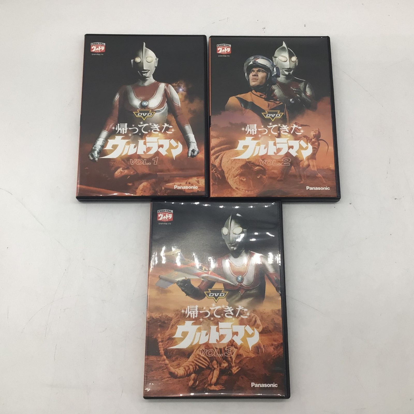 9327 【未開封多数】帰ってきたウルトラマン DVD 全13巻セット