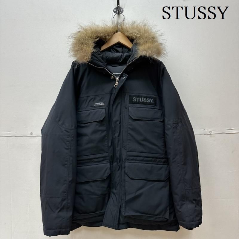 STUSSY ステューシー ジャケット、上着 ダウンジャケット 25周年 GORE-TEX DOWN JACKET フード ファー ダウン ジャケット  - メルカリ