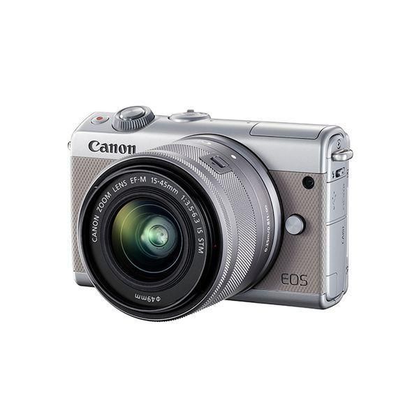 中古 美品 Canon EOS M100 ダブルズームキット 15-45mm IS STM +