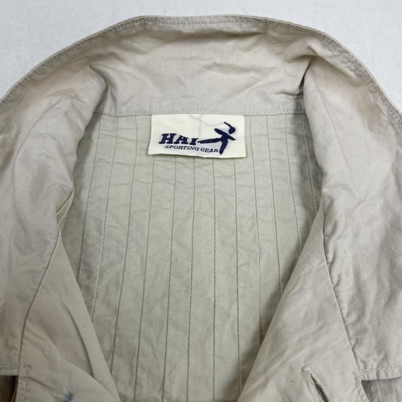 80S VINTAGE HAI SPORTING GEAR 開襟 半袖 シャツ ISSEY MIYAKE イッセイミヤケ シャツ、ブラウス 半袖 80s HAI