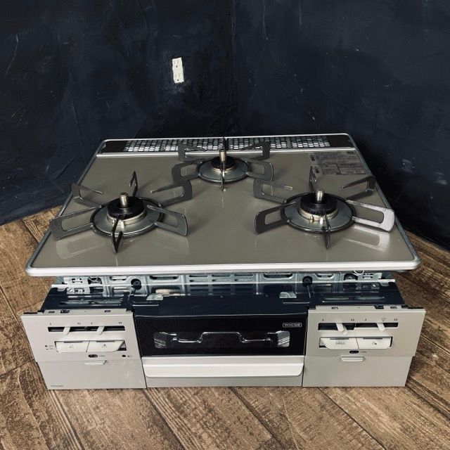 中古 リンナイ 都市ガス 左強火力 59cm ガスコンロ RTE594BE2L 2018年製 ガステーブル : ga031201 : リーズ ヤフー店  - 通販 - Yahoo!ショッピング
