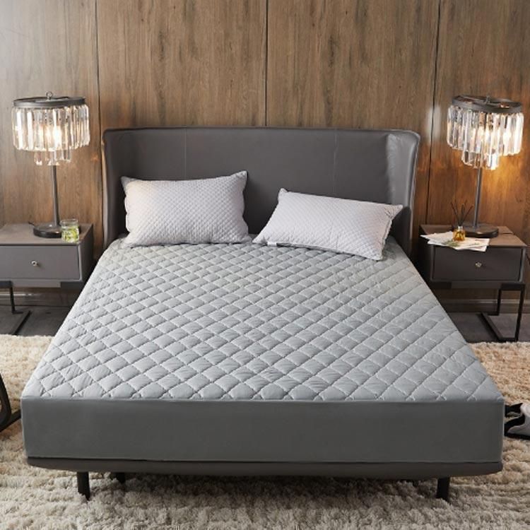 スプリングマット＆ベットセミダブル キルティング ダブルクッション