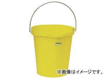 ねねページ Vikan ハイジーンバケット 5686 イエロー 56866(4969839)
