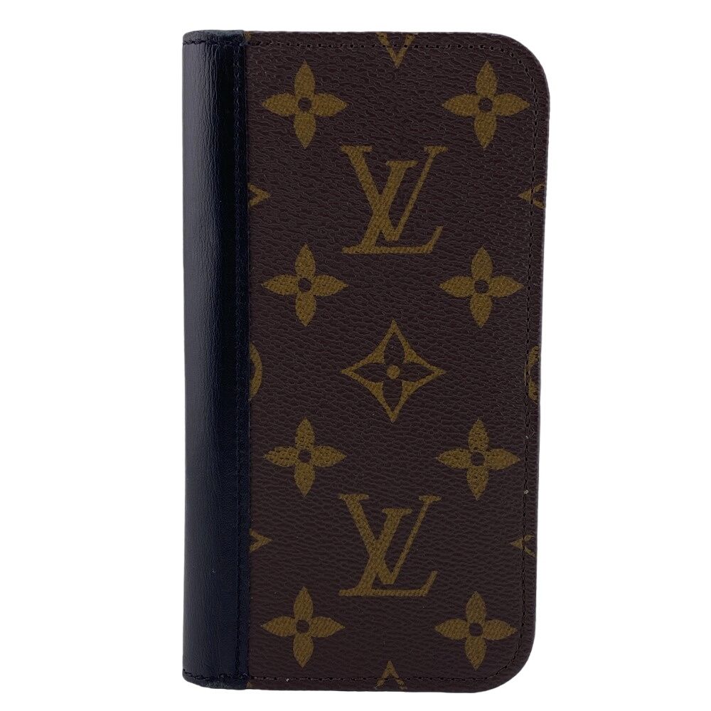 LOUIS VUITTON/ルイヴィトン ビトン M82083 iPhone 14 PRO フォリオ モノグラム レザー iPhoneケース ブラウン - ブランド