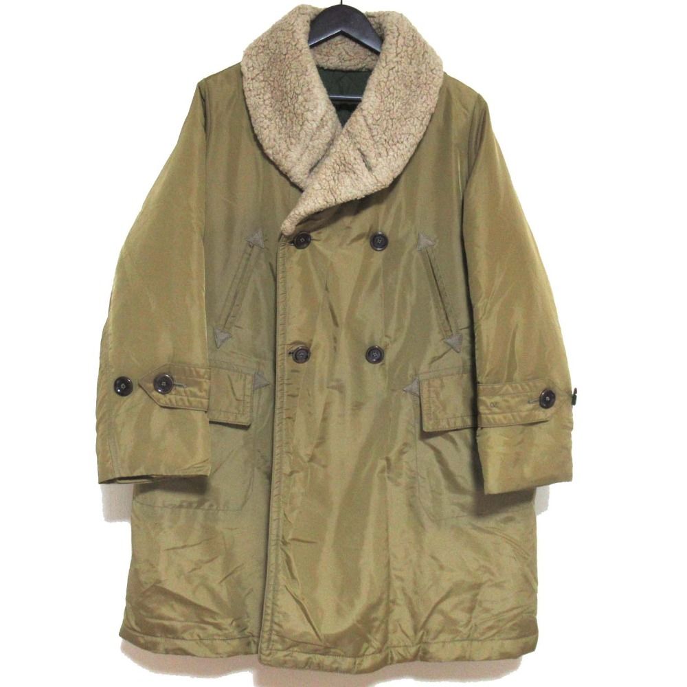 45R ウール　ジャケット　コート　ダブル　カーキブラウン swmy-0026_00.jpg?basethum=225