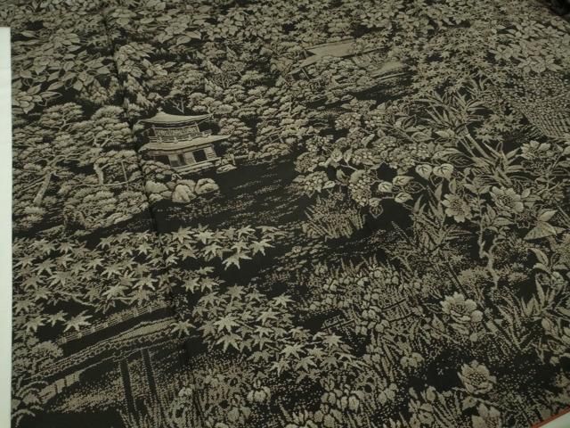 平和屋本店□極上 白泥染の第一人者・絣の魔術師 恵積五郎 本場大島紬