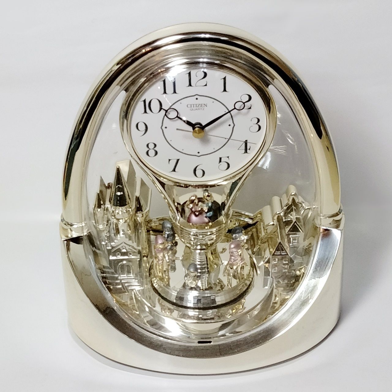 シチズン CITIZEN 回転飾り付 クオーツ 置時計 QUARTZ 4SG712 シチズン CITIZEN 回転飾り付 クオーツ 置時計 QUARTZ 4SG712