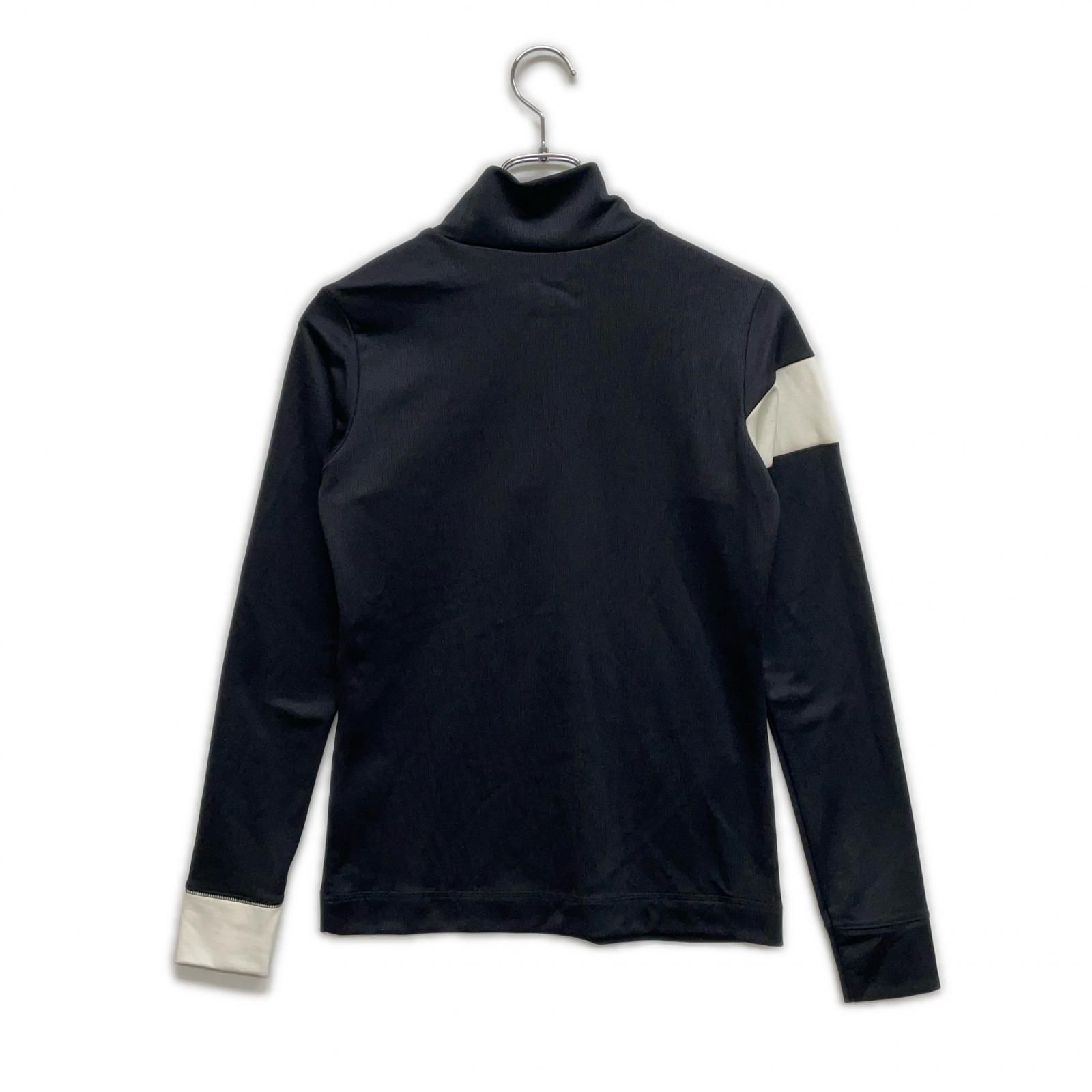 本日限定 ♥品 レディース ニューバランスゴルフ New Balance golf 長袖シャツ 0 S 黒 ブラック ハイネック