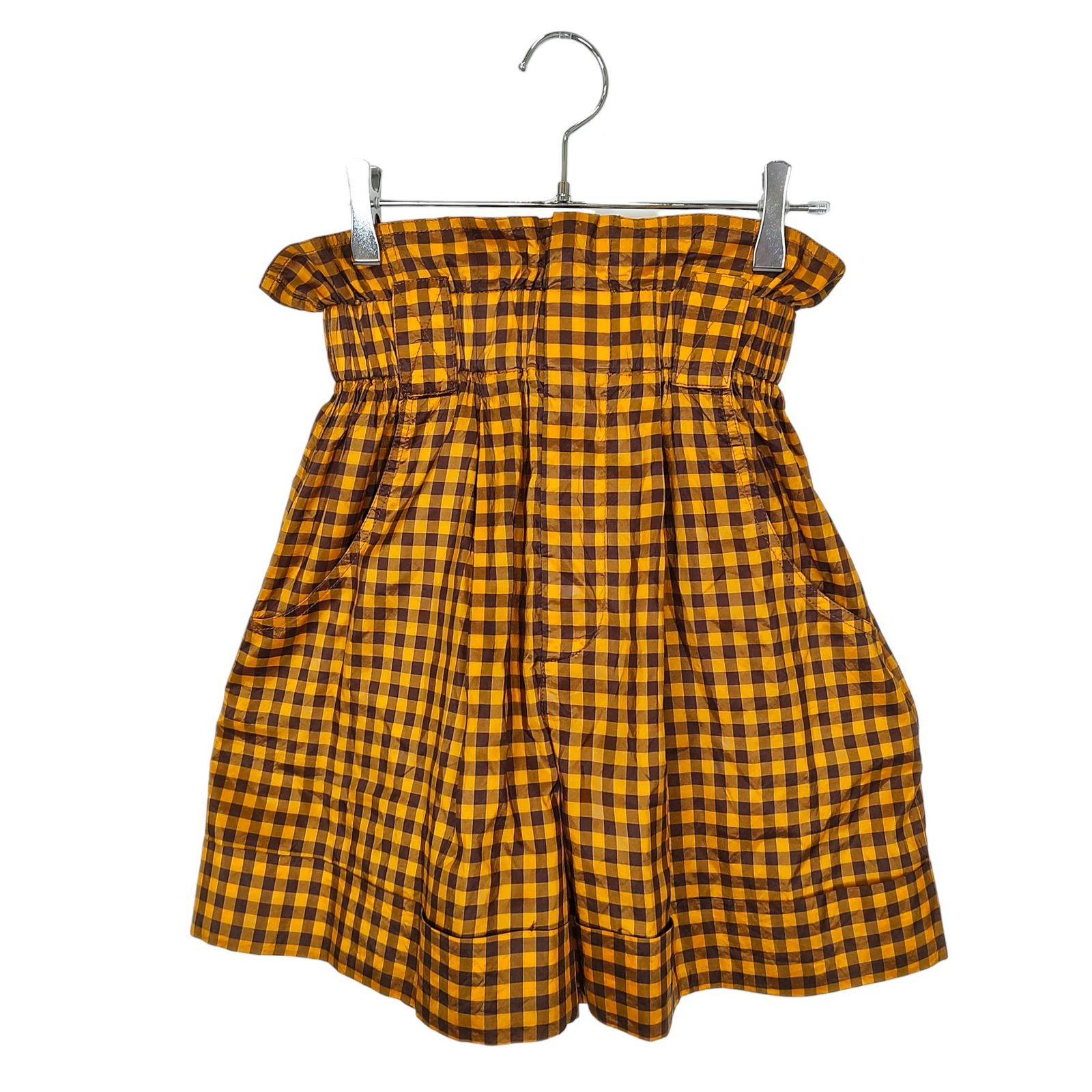 FENDI フェンディチェック柄ショートパンツ36