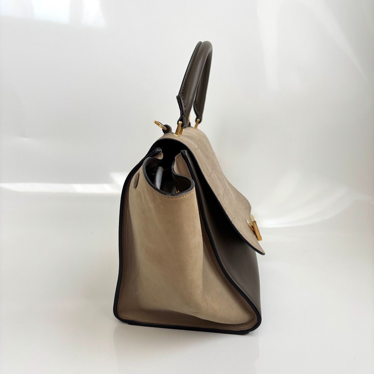 CELINE ハンドバッグ レザー ワンショルダーバッグ CELINE セリーヌ ショルダーバッグ ネイビー ホースキャリッジ