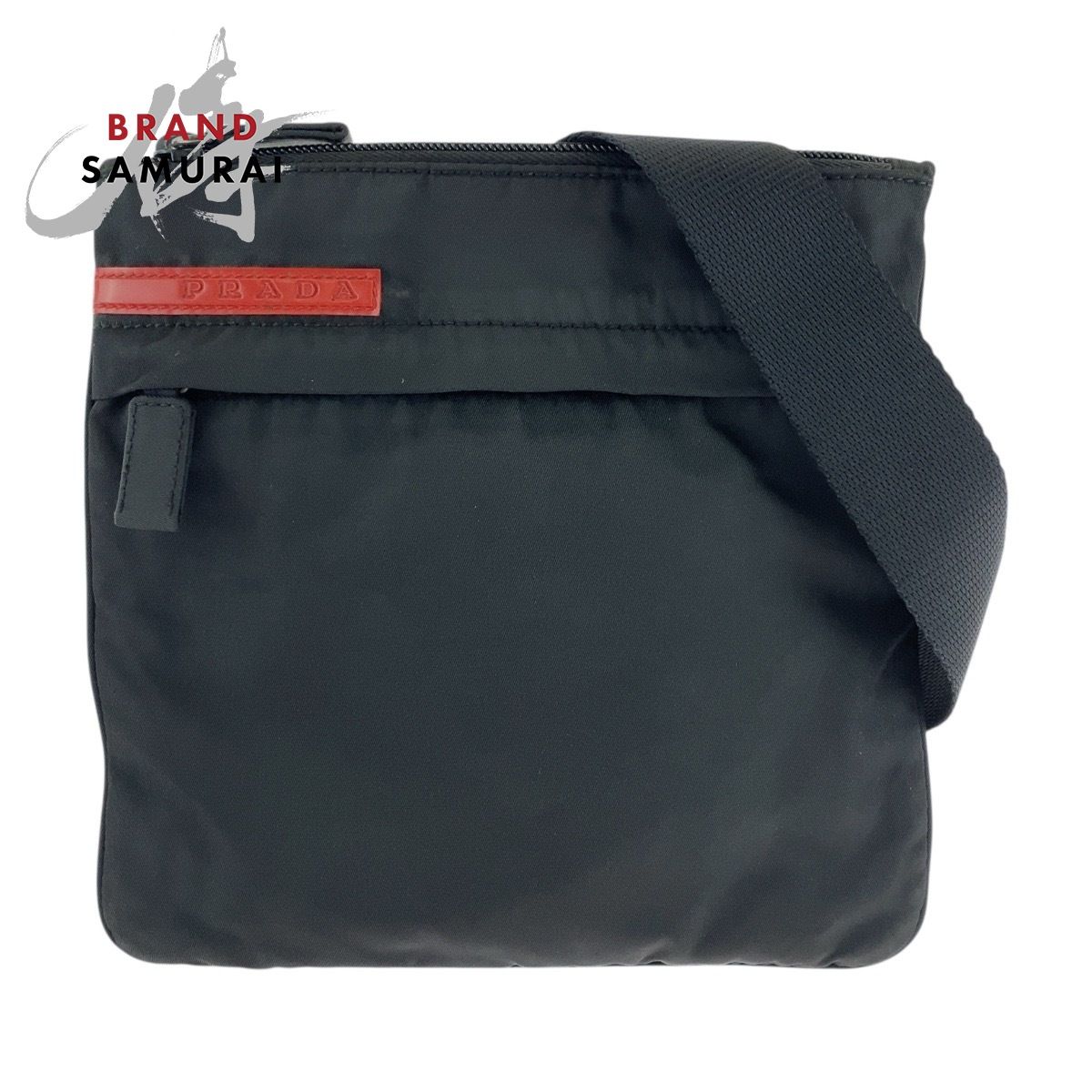 PRADA SPORTS プラダスポーツ テスート ブラック 黒 シルバー金具 ナイロン ショルダーバッグ ポシェット レディース 503017
