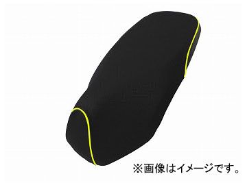 2輪 グロンドマン 国産シートカバー エンボスブラック（後部：ブラック