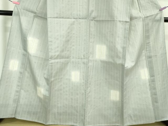 平和屋本店□極上 夏物 十日町 名門青柳謹製 櫛引織 赤城紬 草木染