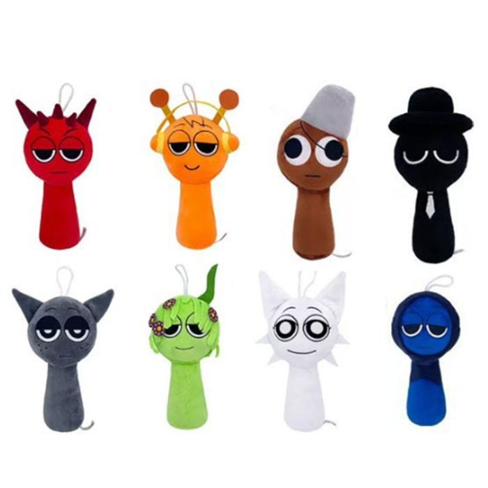 送料無料 sprunki incredibox スプランキー ぬいぐる[17x3 Sprunki incredibox スプランキー ぬいぐるみ 6点セット まとめ