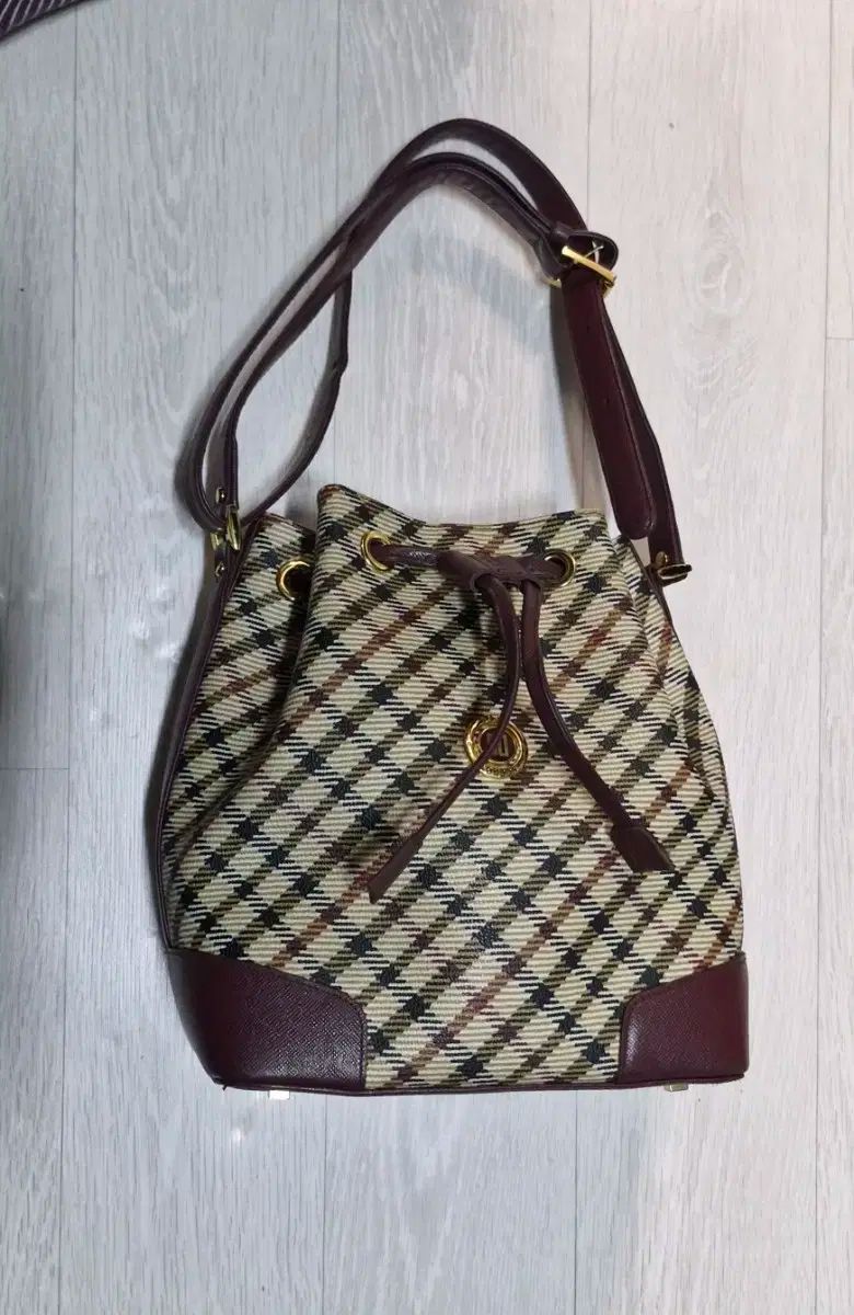 ダックス チェック柄 バケットバッグ DECORATOM_COM_BR