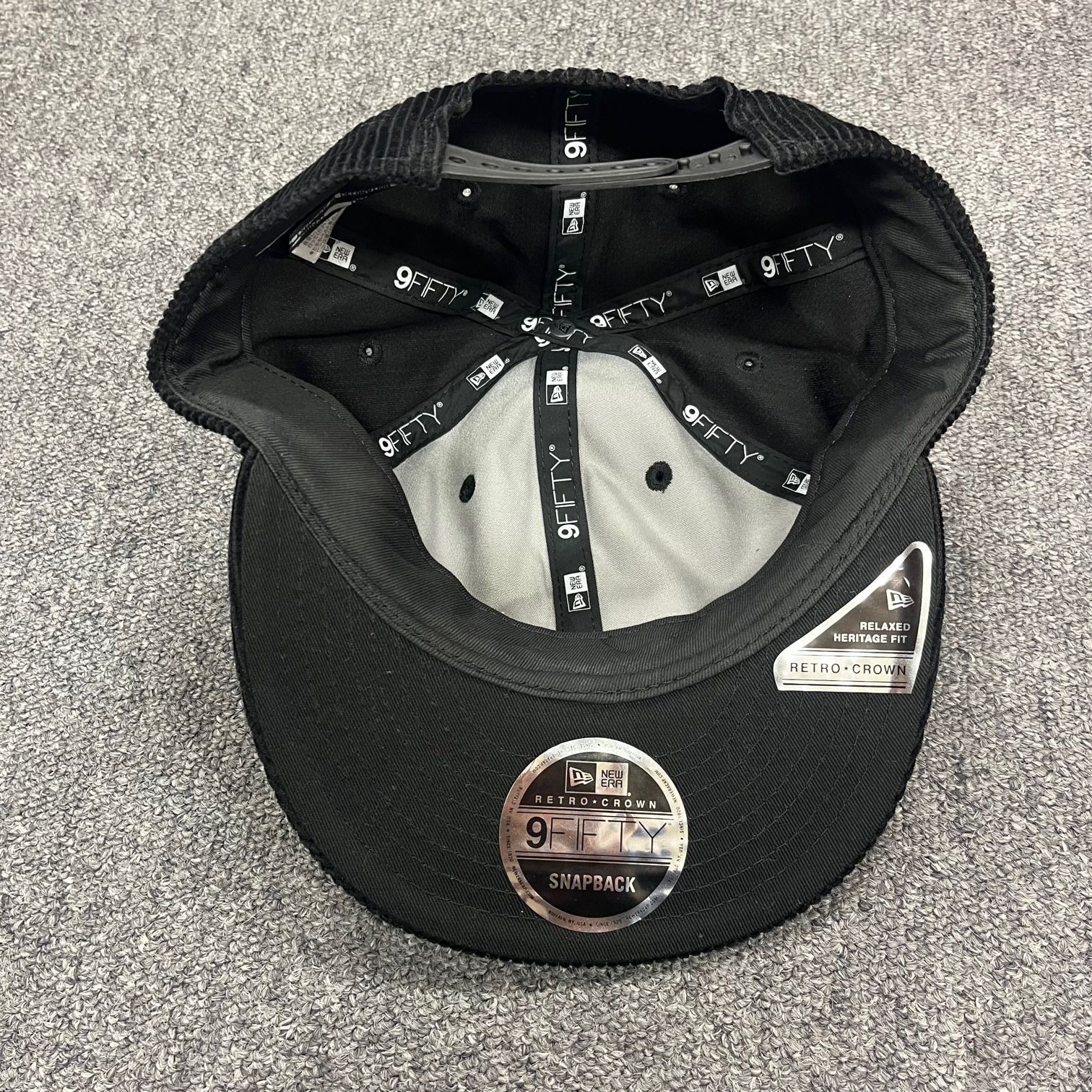 バナナマンキャップバ帽バ 9FIFTY CORDUROY CAP（BLK