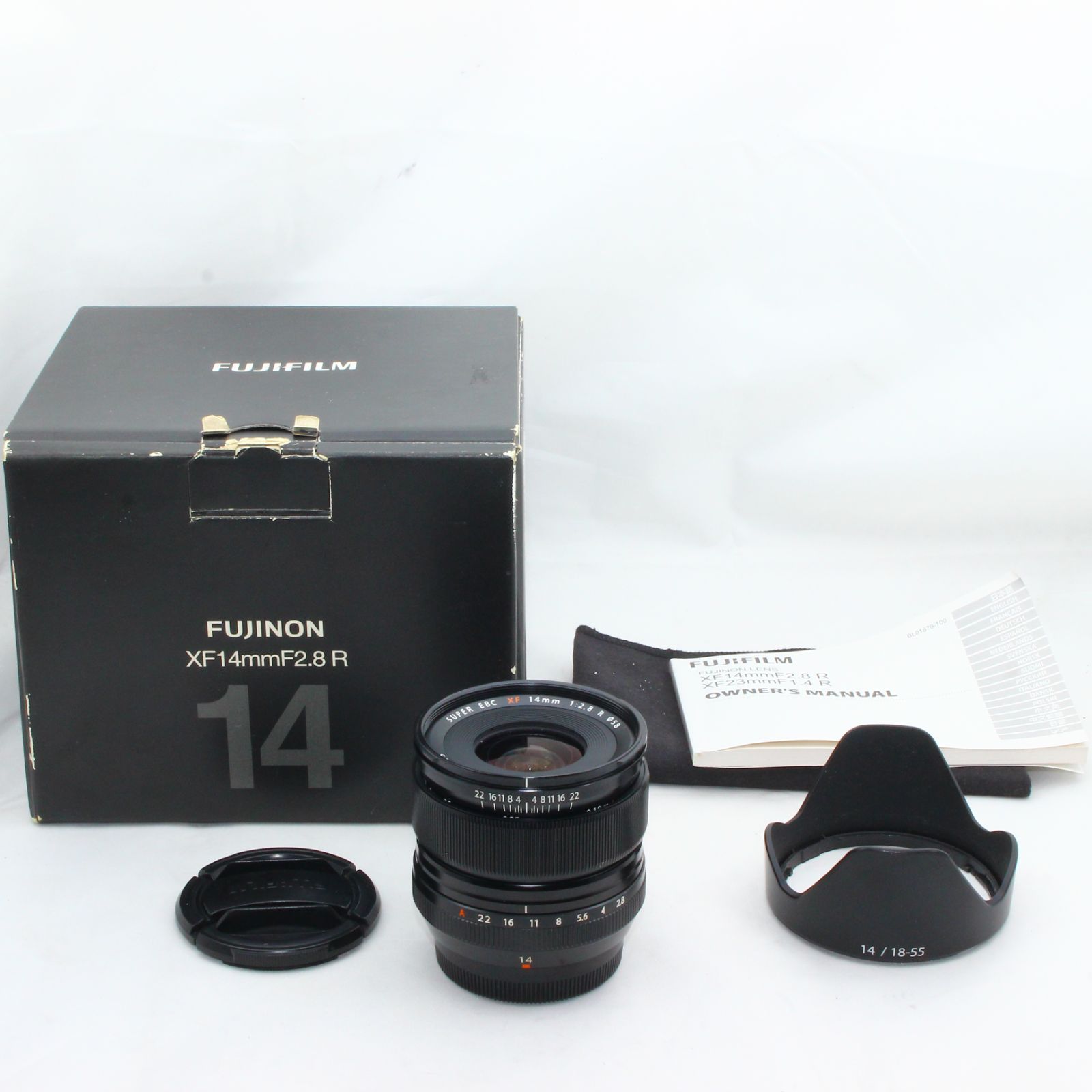 FUJIFILM 超広角単焦点レンズ XF14mm F2.8 R - M&T Camera【中古保証1