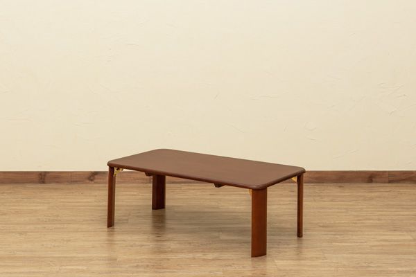 継脚付 ウッディテーブル 90×50 BR/NA - メルカリ