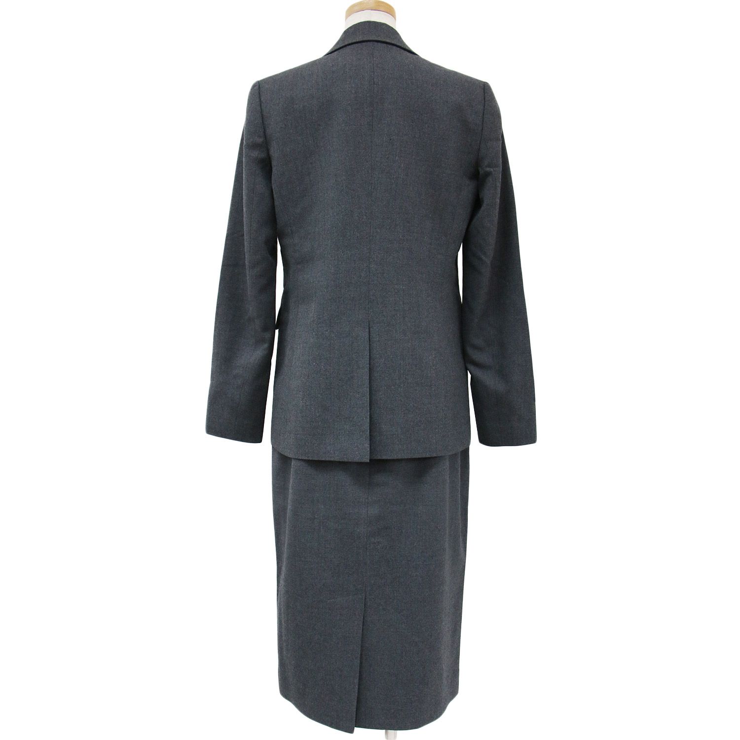 Theory グレー シングルブレストスーツ