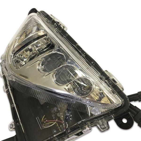 プリウス50　純正タイプ　LED デイライト付き フォグランプ ユニット + 配線 キット 純正タイプ 高品質 JP-PRS01