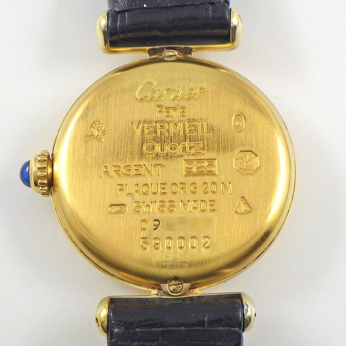 590002 アイボリー文字盤