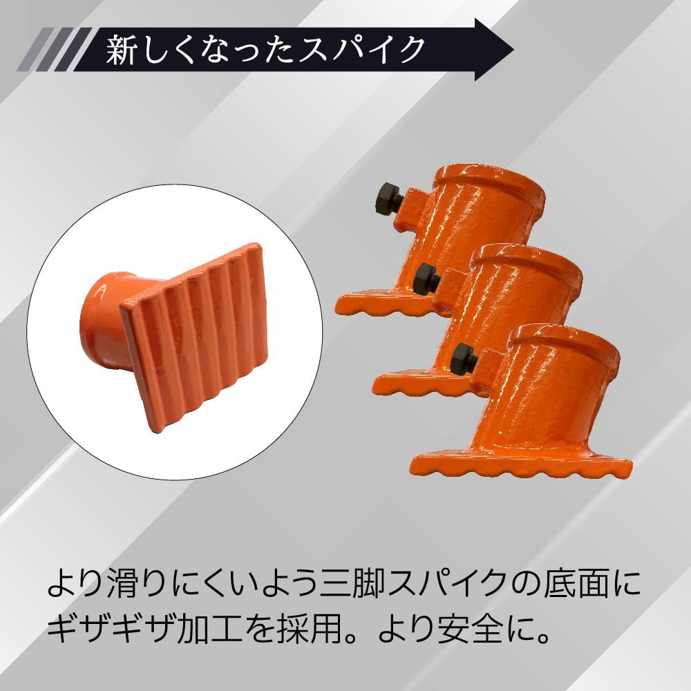 1000kg 高さ調節可能 吊り下げ 吊り上げ ブロック チェーンブロック用 レバーホイスト ハンガー 48.6mm 適用支柱 定格荷重 1t  三脚ヘッド 三脚ハンガー 本体＋ベース3個付属 ブロックハンガー ベストアンサー 単管パイプ 固定方法 【数量限定】1t ハンガー ブロック ...