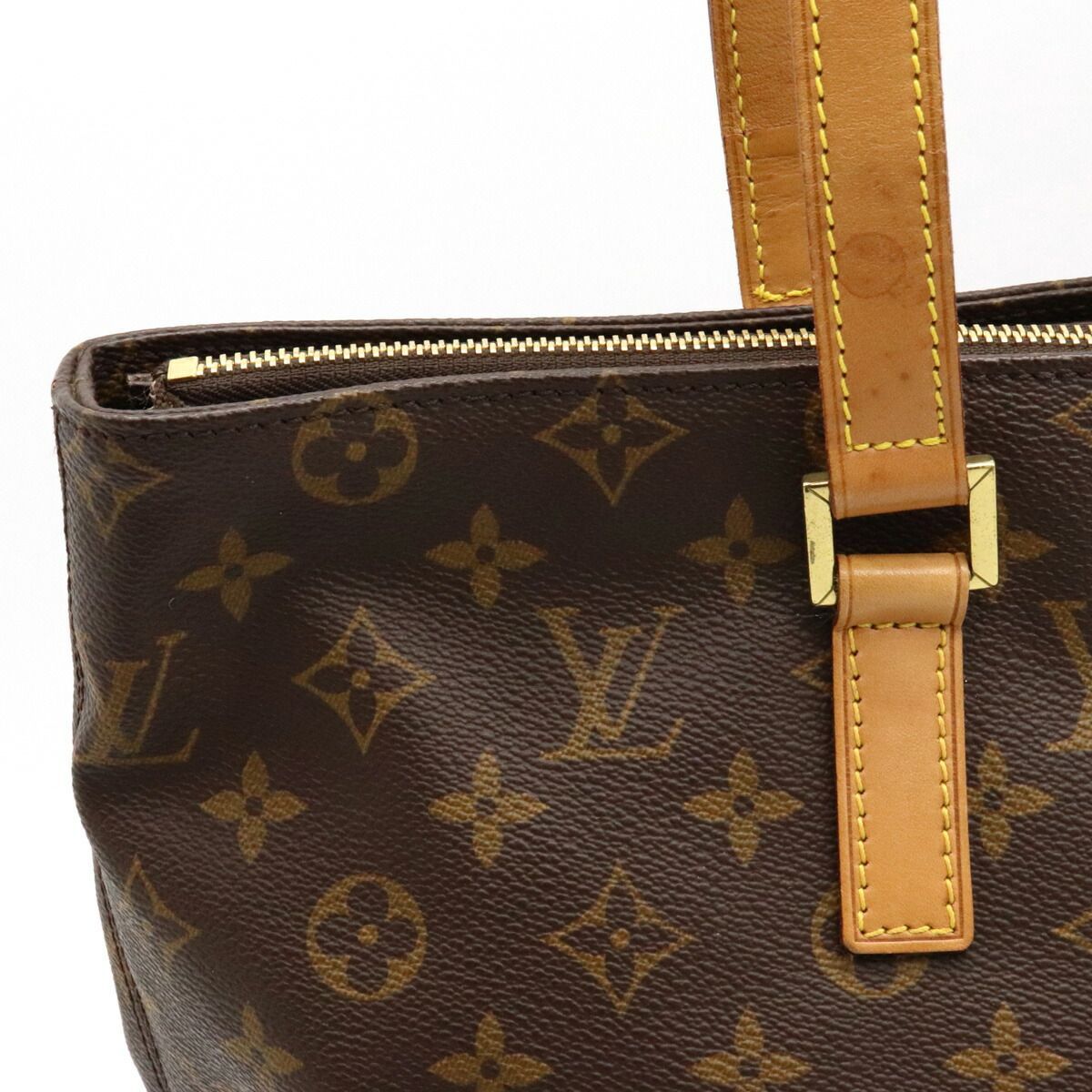 ルイヴィトン LOUIS VUITTON ○カバ メゾ Cabas Mezzo-