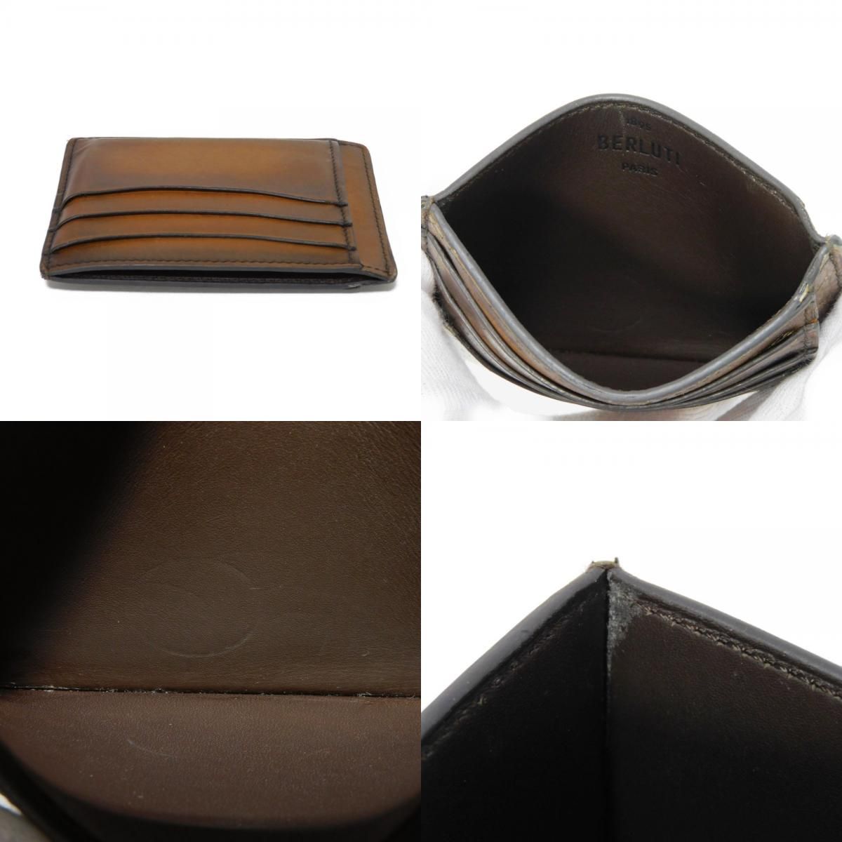 Berluti ベルルッティ バンブー テトリス ヴェネチア カーフ カード 