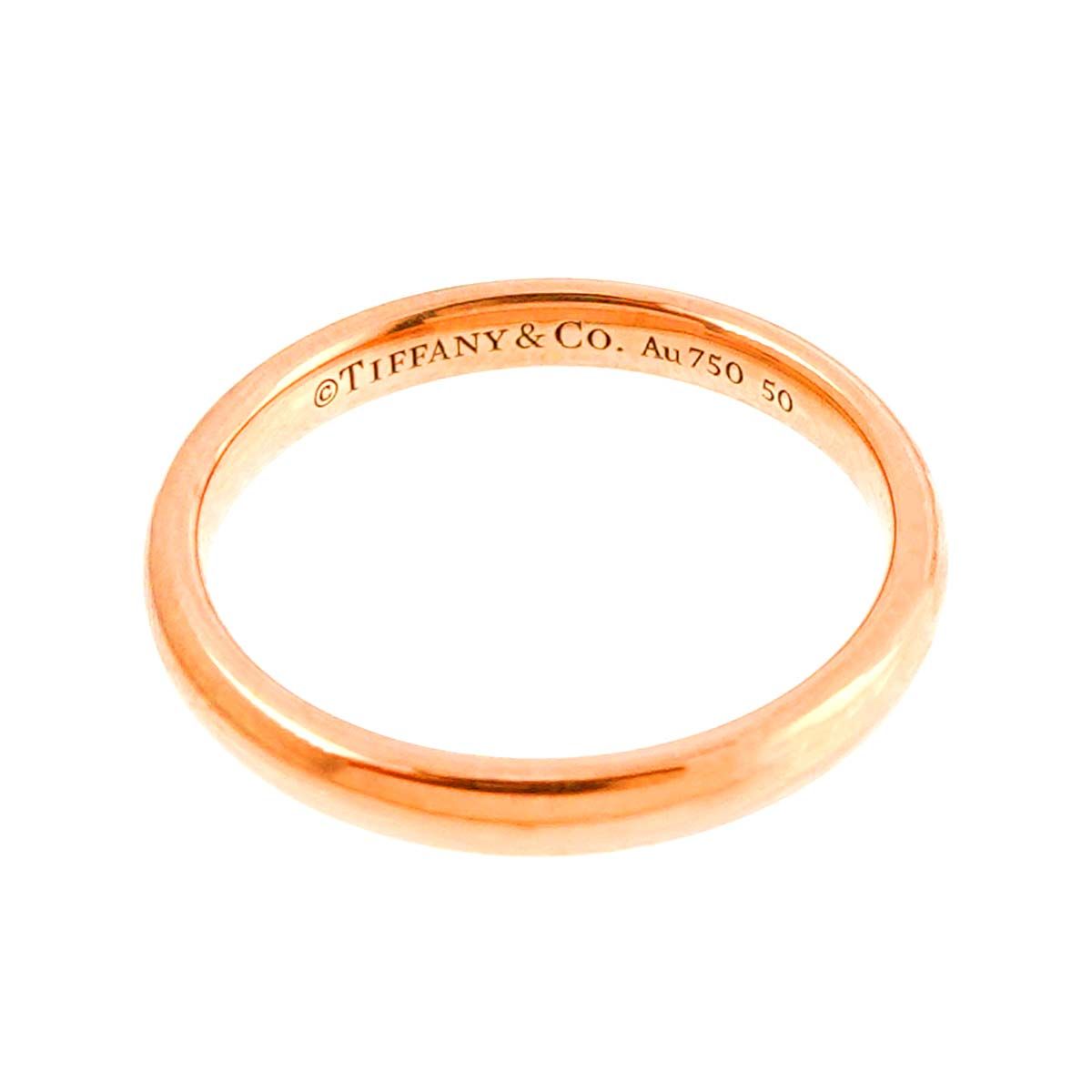 ティファニー TIFFANY&Co. フォーエバー 9号 リング K18 PG ピンク  