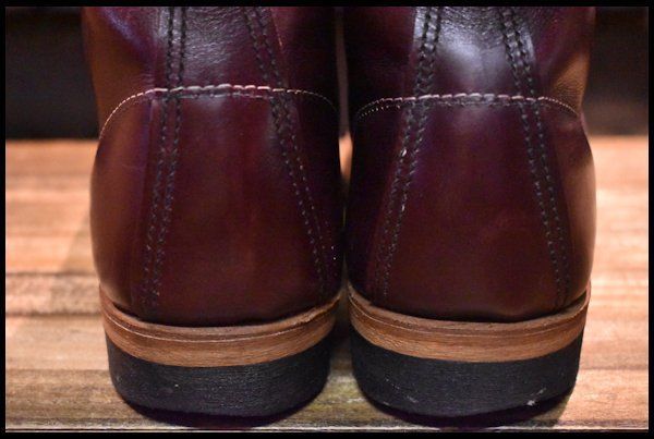 ベックマン 9011 ブラックチェリー フェザーストーンレザー ビブラム