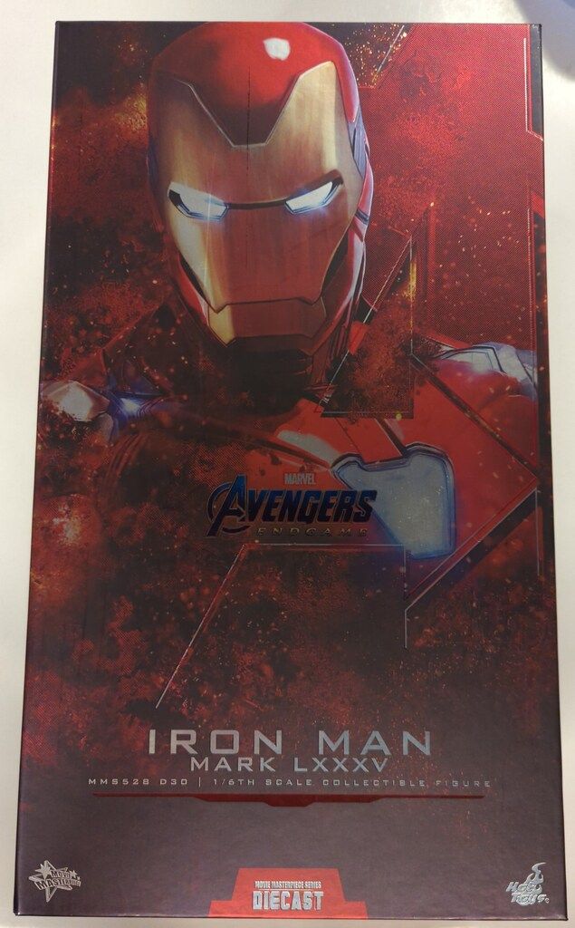HOTTOYS MOVIE MASTERPIECE DIECAST IRON MAN MARK 85 | DIECAST ヴァリアントヘッド付 MMS528