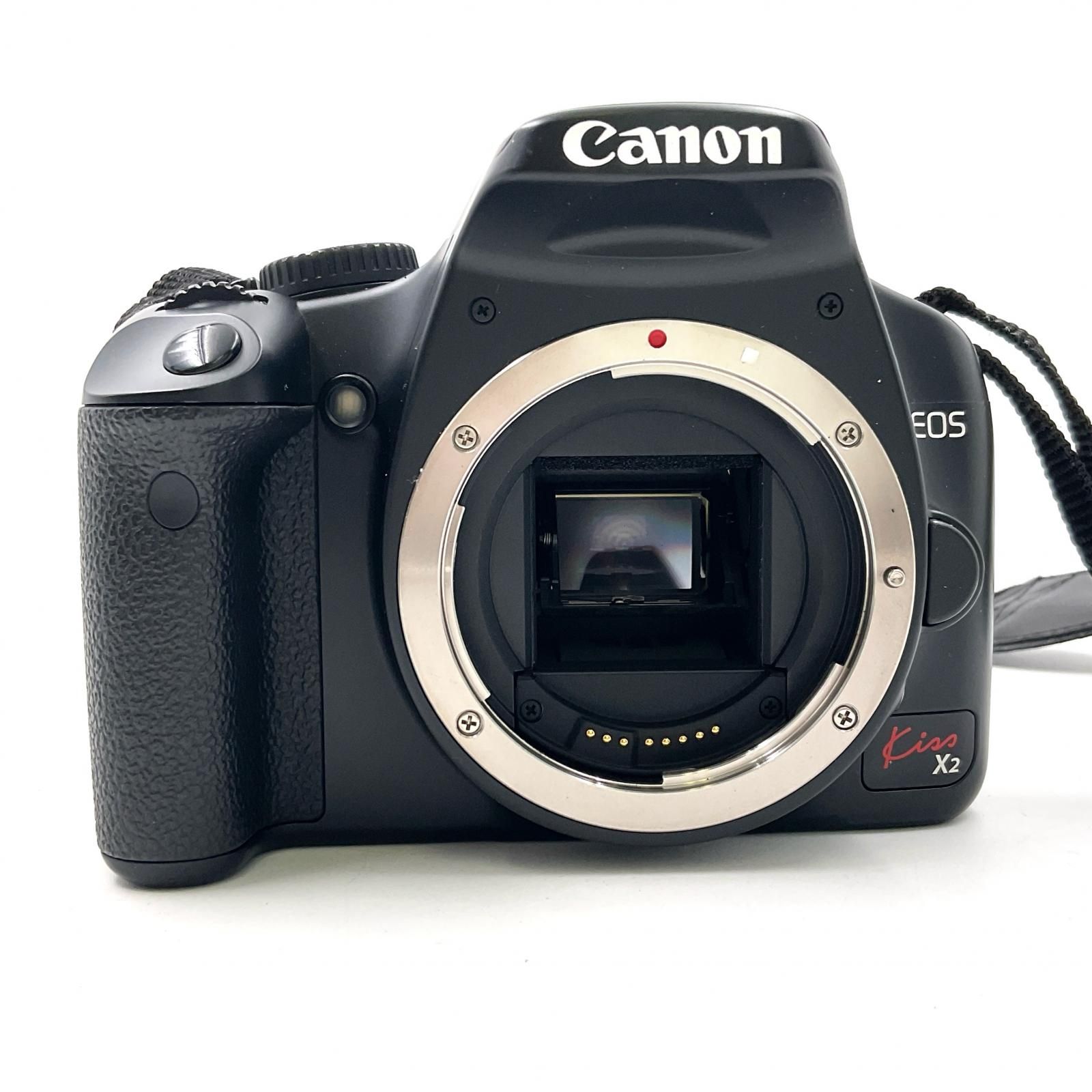 Canon デジタル一眼 EOS Kiss X2 ボディ ブラック 動作確認済