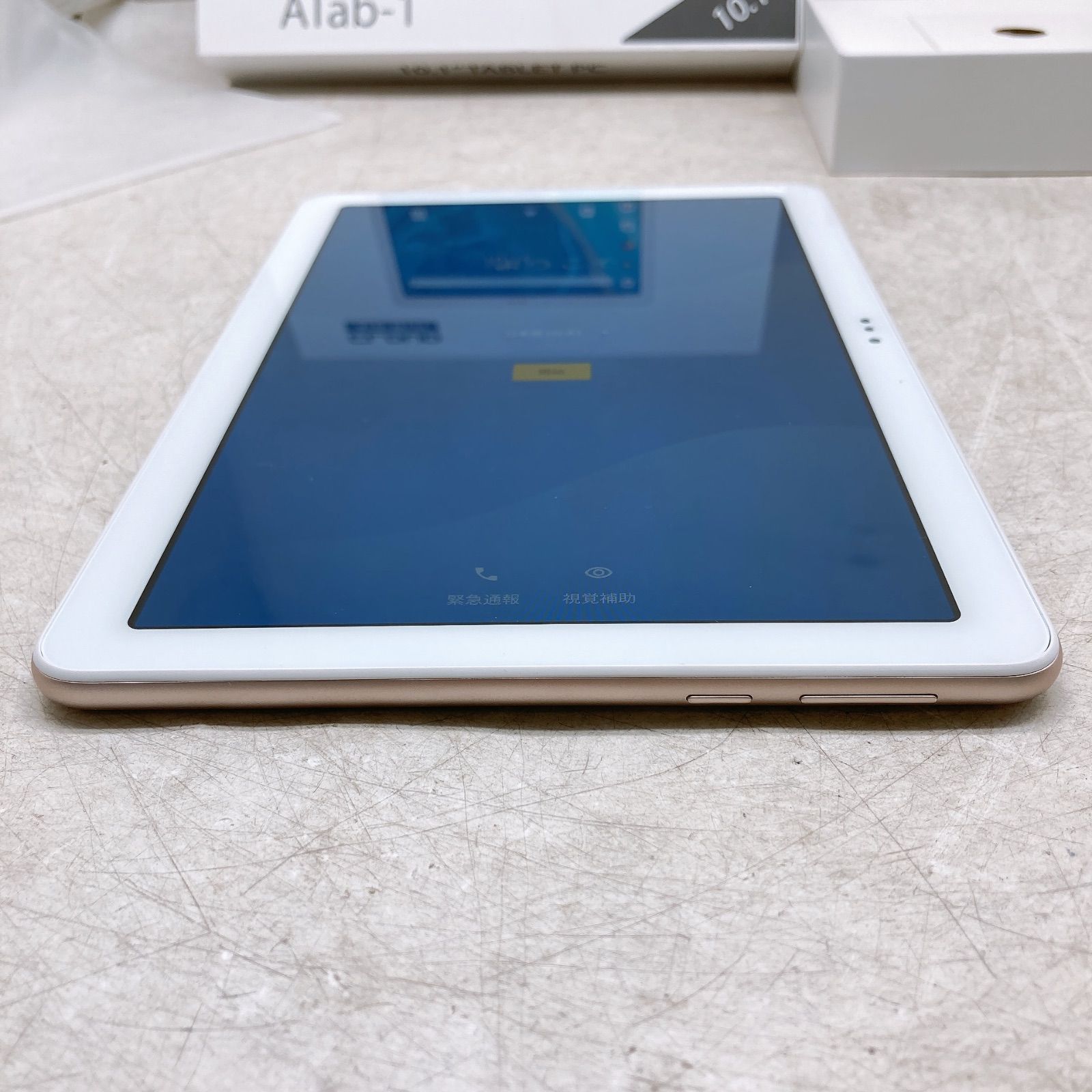 通電 済 4G LTE タブレット端末 CLOUD Air-WiFi ATab-1 CAW21T101 ゴールド 品 VETTDRUCK_DE