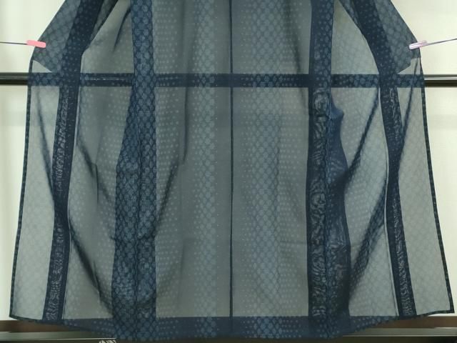 平和屋本店□極上 結城紬 はたおり娘 80亀甲 飛び亀甲柄 舞