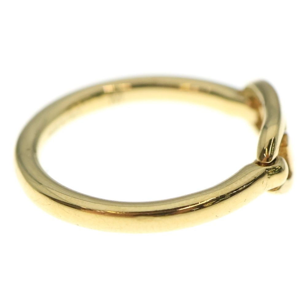 FENDI 配送 (フェンディ) オーロックリング FFロゴ 指輪 ゴールド