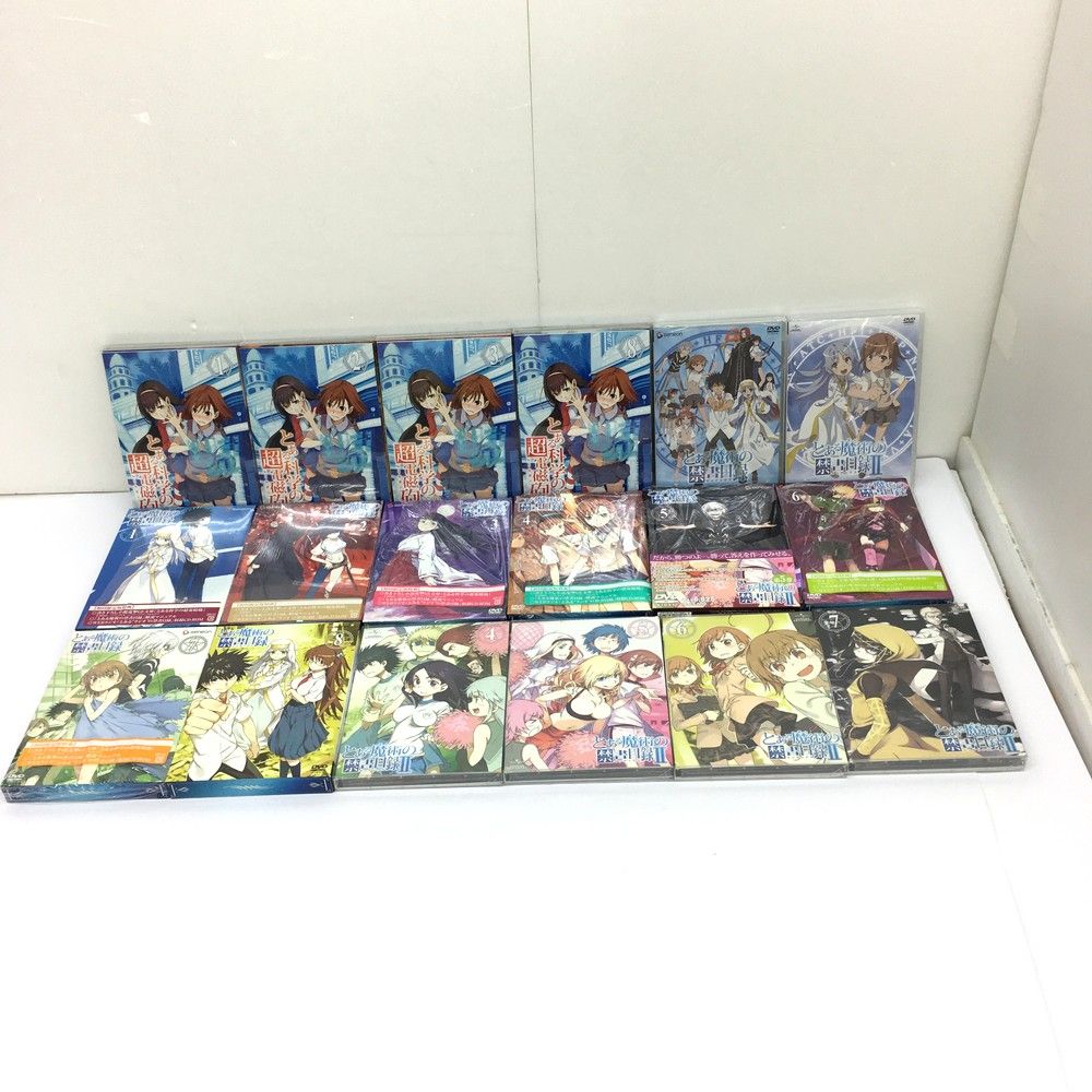 とある魔術の禁書目録 (インデックス) I・II DVD 2セット 2個DVDおまけ 