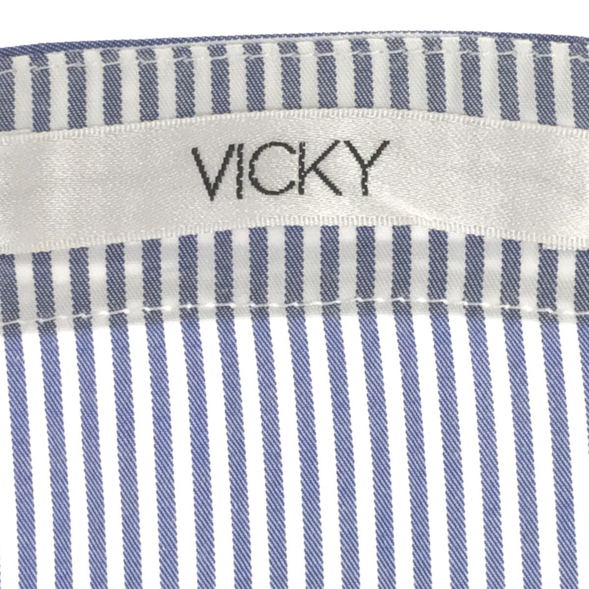 ☆美品☆ VICKY ビッキー トップス シャツ ブラウス ノースリーブ U